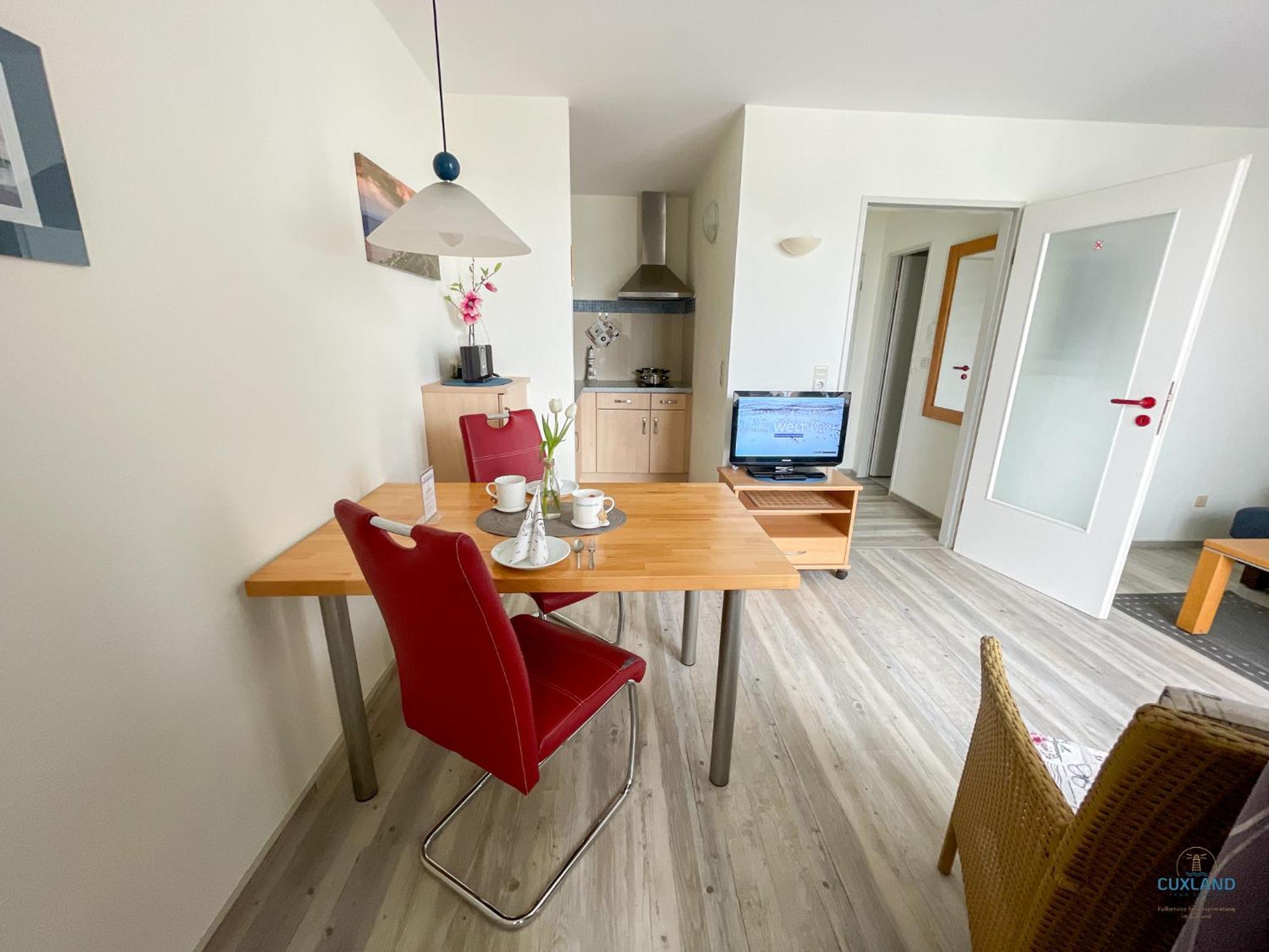 Urlaub Mit Blick Auf Den Duhner Strand Cuxhaven Exterior foto